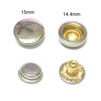 提供鋅合金材質四合扣, Alloy Snap Button
