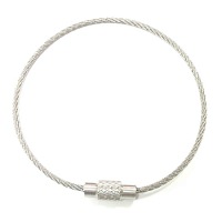 鋼絲鎖扣, 快拆扣, 鋼絲繩夾頭, 鋼絲繩鑰匙圈扣, 鋼絲繩扣, 鋼絲扣,  Lanyard Snap Hook Lobster Claw Clasp, Braid Wire Rope 