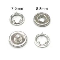 Produce prong snap button, prong fastener, snap ring, ring snap fastener 