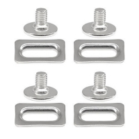 CNC 禧瑪諾 公路自行車鎖片螺絲, Shimano 鎖片, SPD 扣片, 公路自行車卡踏SPD-SL系統, SPD 鎖踏扣片, 踏鎖鞋, 6度夾防滑釘螺絲, 用于固定SPD-SL鎖踏與鎖鞋，使騎