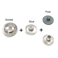 Produce Electrode Snap Button, Electrode Snap Socket, ECG Surface Button Electrode, ECG Stud with Post