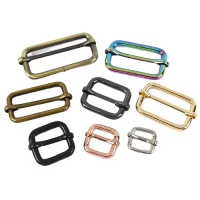 活動扣, 日字調整環可稱為：拉芯日型環、日字環、調整環、織帶調整環、背帶調節環、背帶扣環、背包扣具、項圈扣具等。用途為調節織帶的長度或調整鬆緊度。