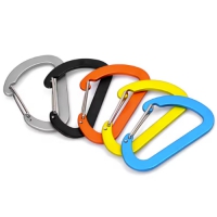 登山扣環是戶外愛好者不可或缺的裝備之一。材質鋁合金6061，經過陽極處理可做任何彩色，登山扣環具有可鎖式設計，堅固耐磨，重量輕便易攜帶，並具有高強度承載力，登山扣環可掛任何物件，方便快速使用