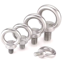 吊環螺栓, 環形起重吊環螺釘, 不銹鋼吊環螺絲, 吊環螺母, 吊環螺絲螺栓, 起重吊裝索具五金, 船用螺栓