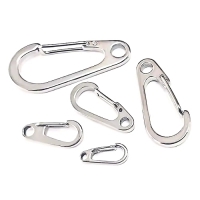 不銹鋼304彈簧掛扣, 水滴形彈簧鑰匙扣, 腰掛扣, 背包扣, 快掛扣, 鷹嘴扣