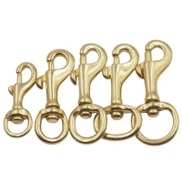 Solid Brass Swivel Snap Hook, Brass Lobster Claw Clasp, Swivel Metal Trigger Spring Snap Hook, Solid Brass Luxury Heavy Duty Swivel Snap Hook
